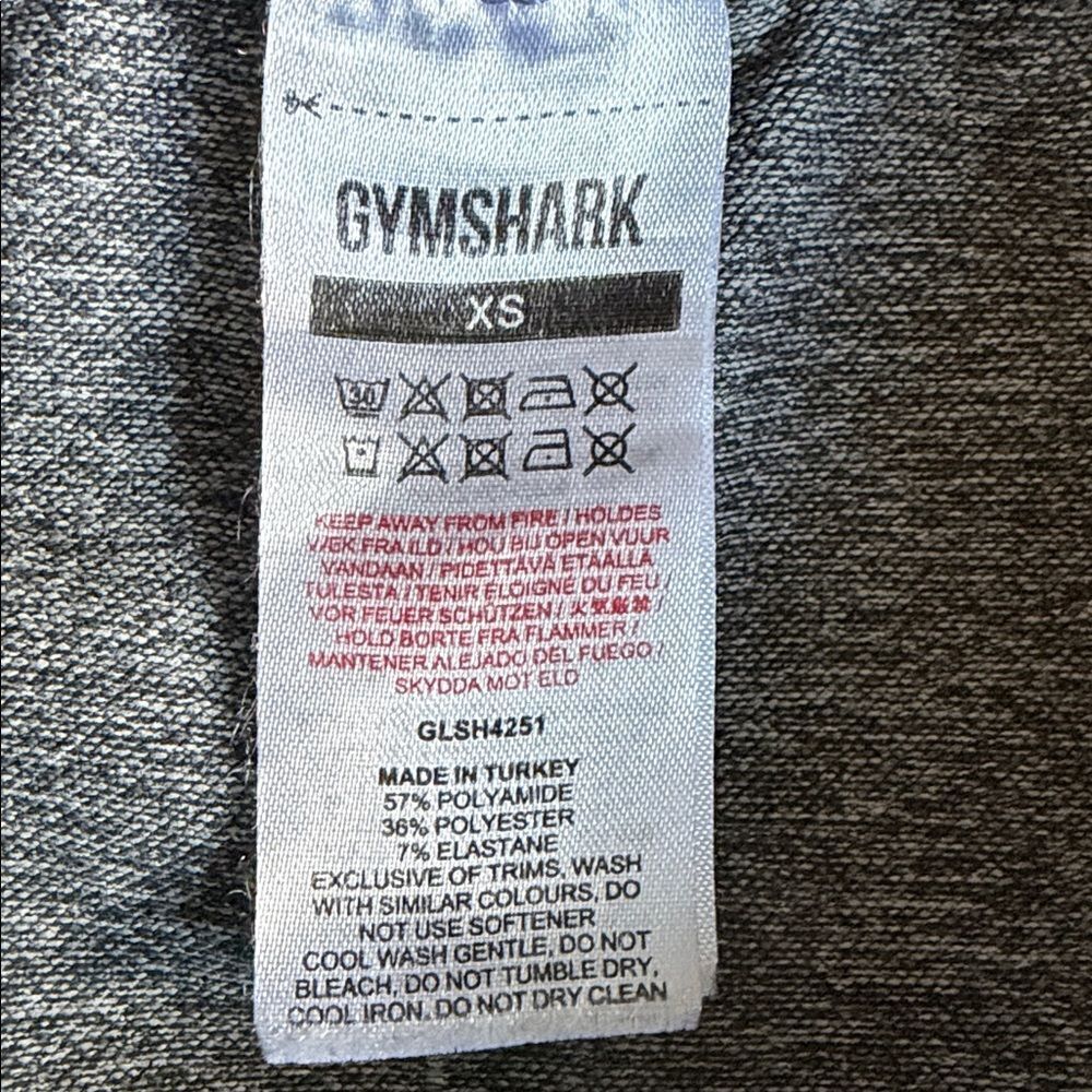 GYMSHARK Flex Shorts Women's Size XS Gray Teal - Picture 10 of 12